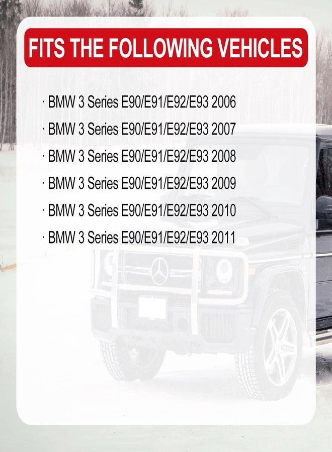 FEXON غطاء مقبض سحب لوحة باب السيارة الداخلي والخارجي من FEXON، 3 أزواج، بديل لسيارات BMW الفئة الثالثة E90 E91 E92 E93 (323، 325، 328، 330، 335) باللون البيج. - Image 5